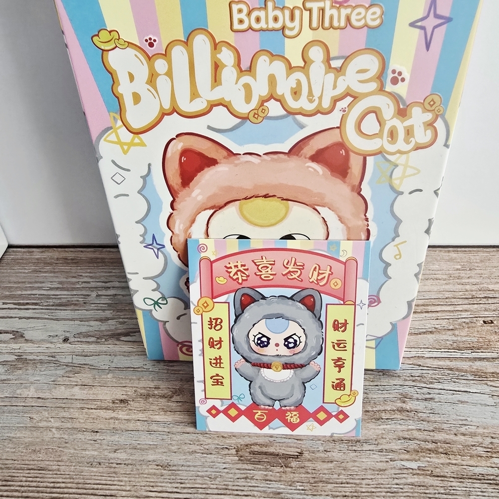 Baby Three Billionaire Cat Popmart